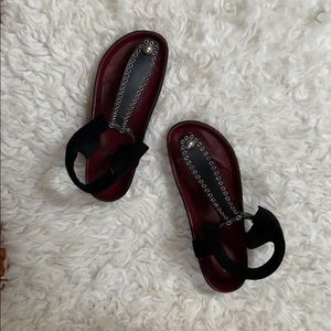Isabel Marant Studded Sandal -leather and suede